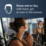 PHILIPS Norelco 2400 Series Wet & Dry Men's Rechargeable Electric Shaver - Deep Black-075020107039-LR-355298-7-LR eShop