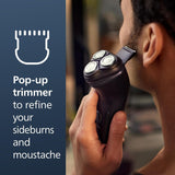 PHILIPS Norelco 2400 Series Wet & Dry Men's Rechargeable Electric Shaver - Deep Black-075020107039-LR-355298-8-LR eShop