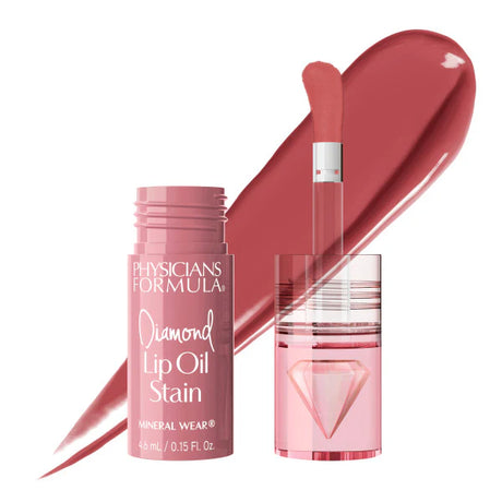 PHYSICIANS FORMULA Mineral Wear Diamond Lip Oil Stain - Radiant Rose-044386131002-LR-360096-1-LR eShop