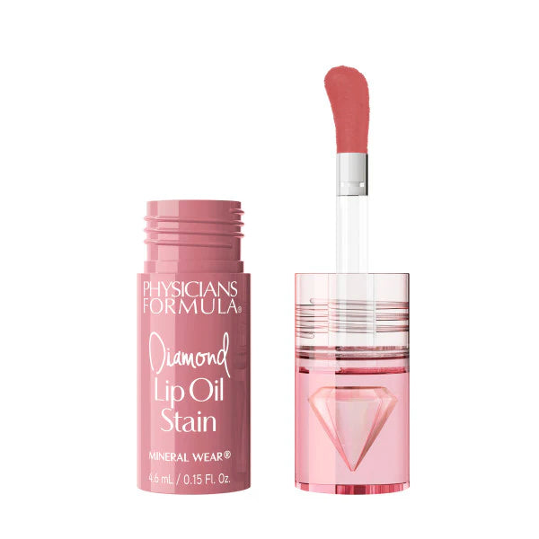 PHYSICIANS FORMULA Mineral Wear Diamond Lip Oil Stain - Radiant Rose-044386131002-LR-360096-4-LR eShop