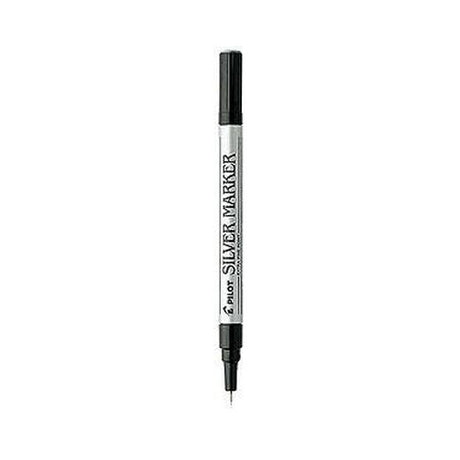 Pilot Metallic Permanent Marker Extra-Fine Silver-072838416001-LR-58792-1-LR eShop