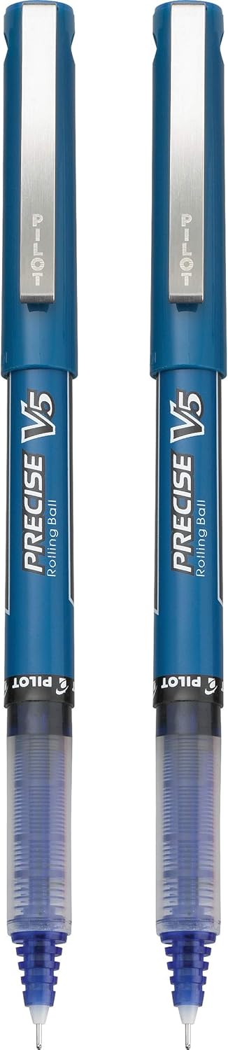 Pilot Precise V5 Premium Rolling Ball Pens, 2 pack - Blue-072838250025-LR-286967-2-LR eShop