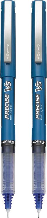 Pilot Precise V5 Premium Rolling Ball Pens, 2 pack - Blue-072838250025-LR-286967-2-LR eShop