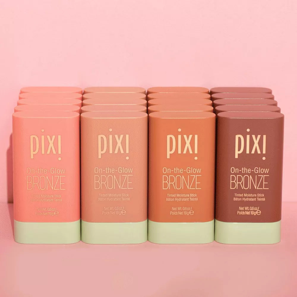 pixi On The Glow Bronze Tinted Moisturizer Stick Bronzer - Beach Glow, 0.6 oz-885190342983-LR-362065-15-LR eShop