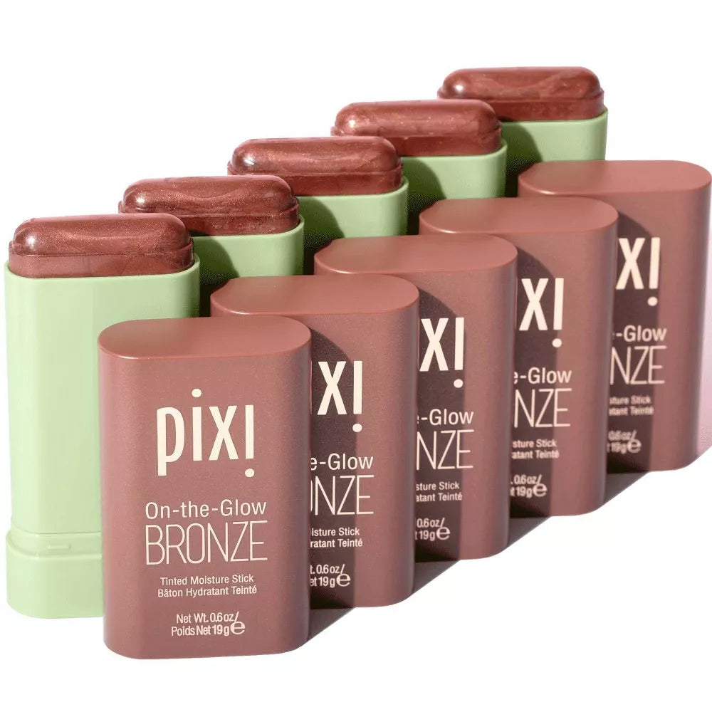 pixi On The Glow Bronze Tinted Moisturizer Stick Bronzer - Beach Glow, 0.6 oz-885190342983-LR-362065-6-LR eShop