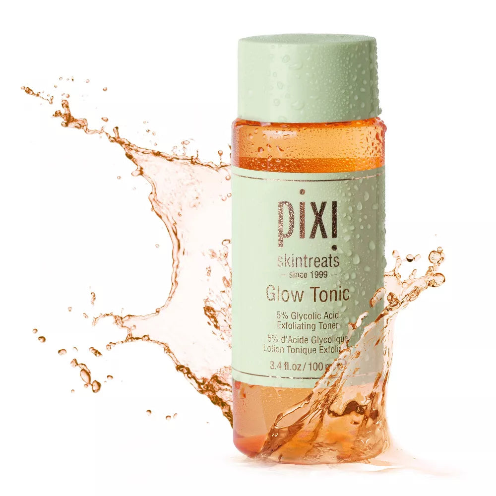 pixi skintreats Glow Tonic Glycolic Acid Exfoliating Toner, 3.4 oz-885190821020-LR-362196-2-LR eShop