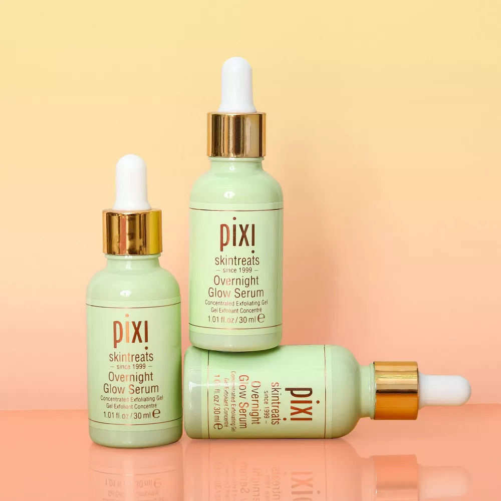 pixi skintreats Overnight Glow Serum Concentrated Exfoliating Gel, 1 oz-885190823017-LR-362110-3-LR eShop