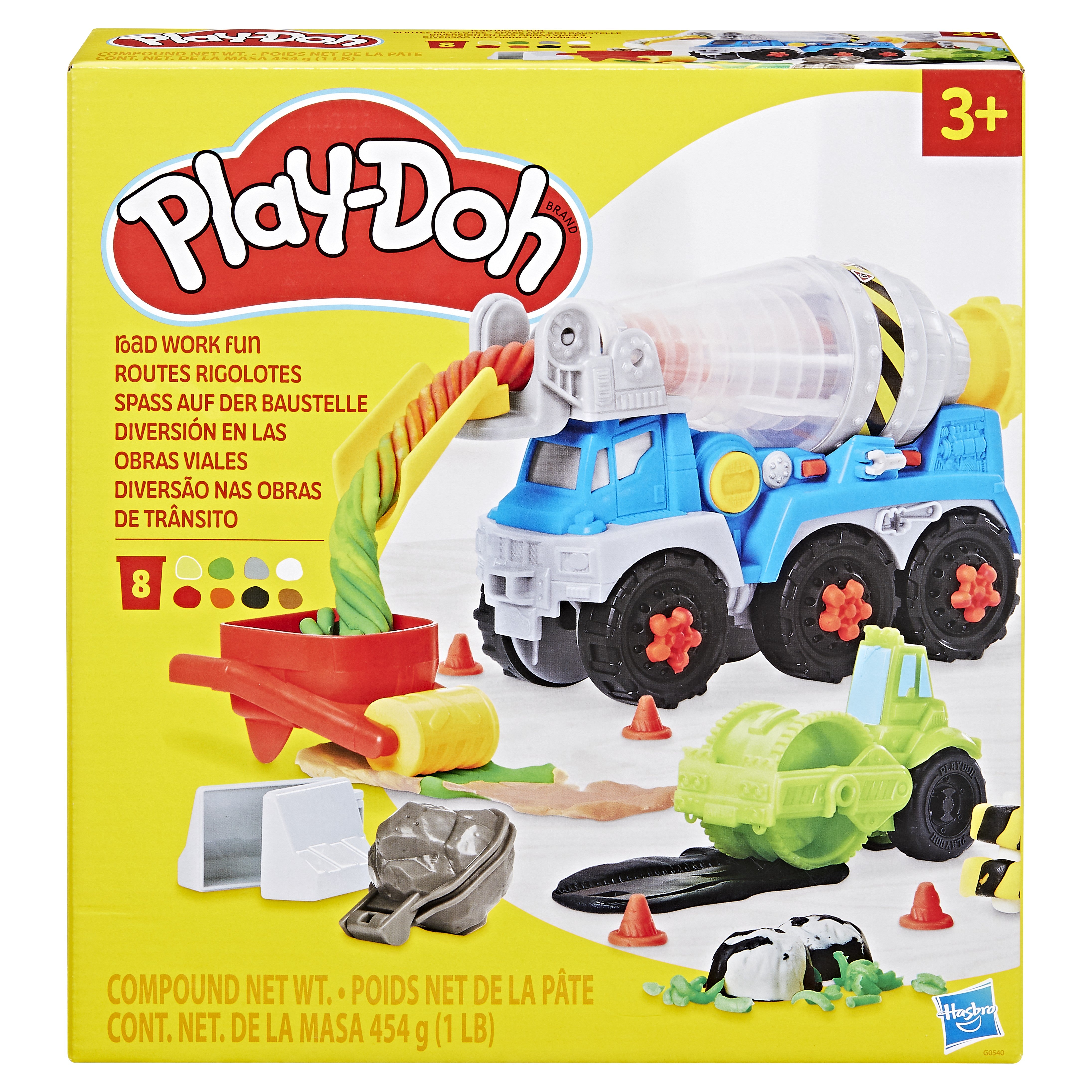 Play-Doh Road Work Fun Playset – L&R eShop
