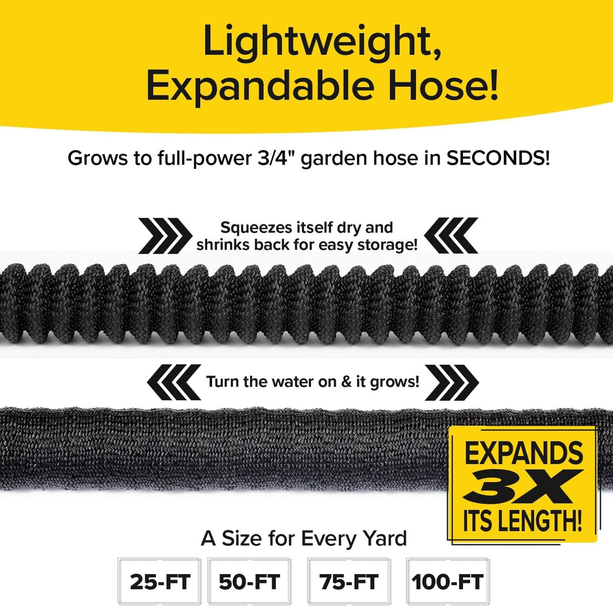 Pocket Hose Silver Bullet Pocket Garden Hose, 50 feet-097298072345-LR-340925-4-LR eShop