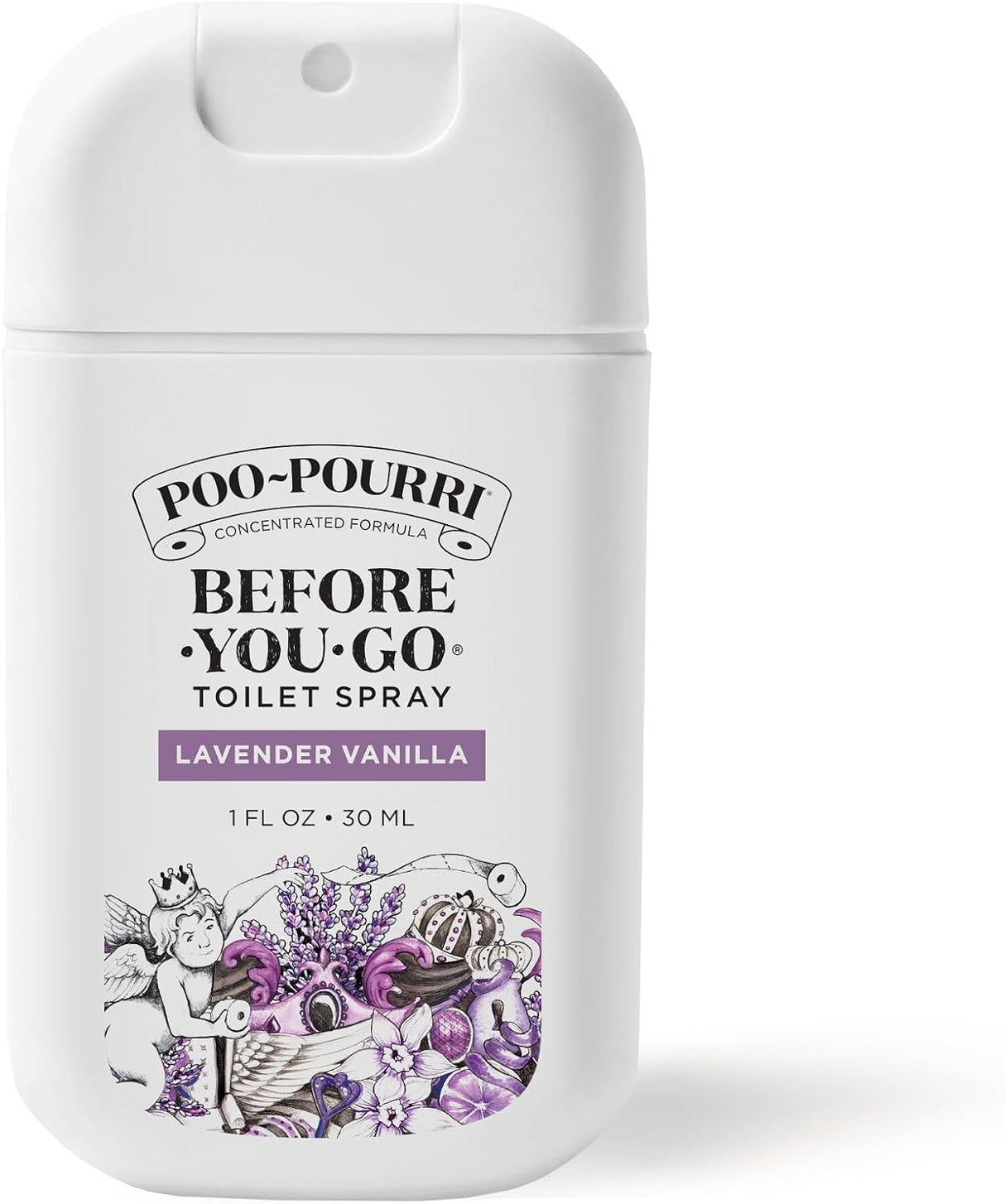 Poo~Pourri Before-You-Go Toilet Spray - Lavender Vanilla, 1 fl oz-848858026267-LR-357175-1-LR eShop