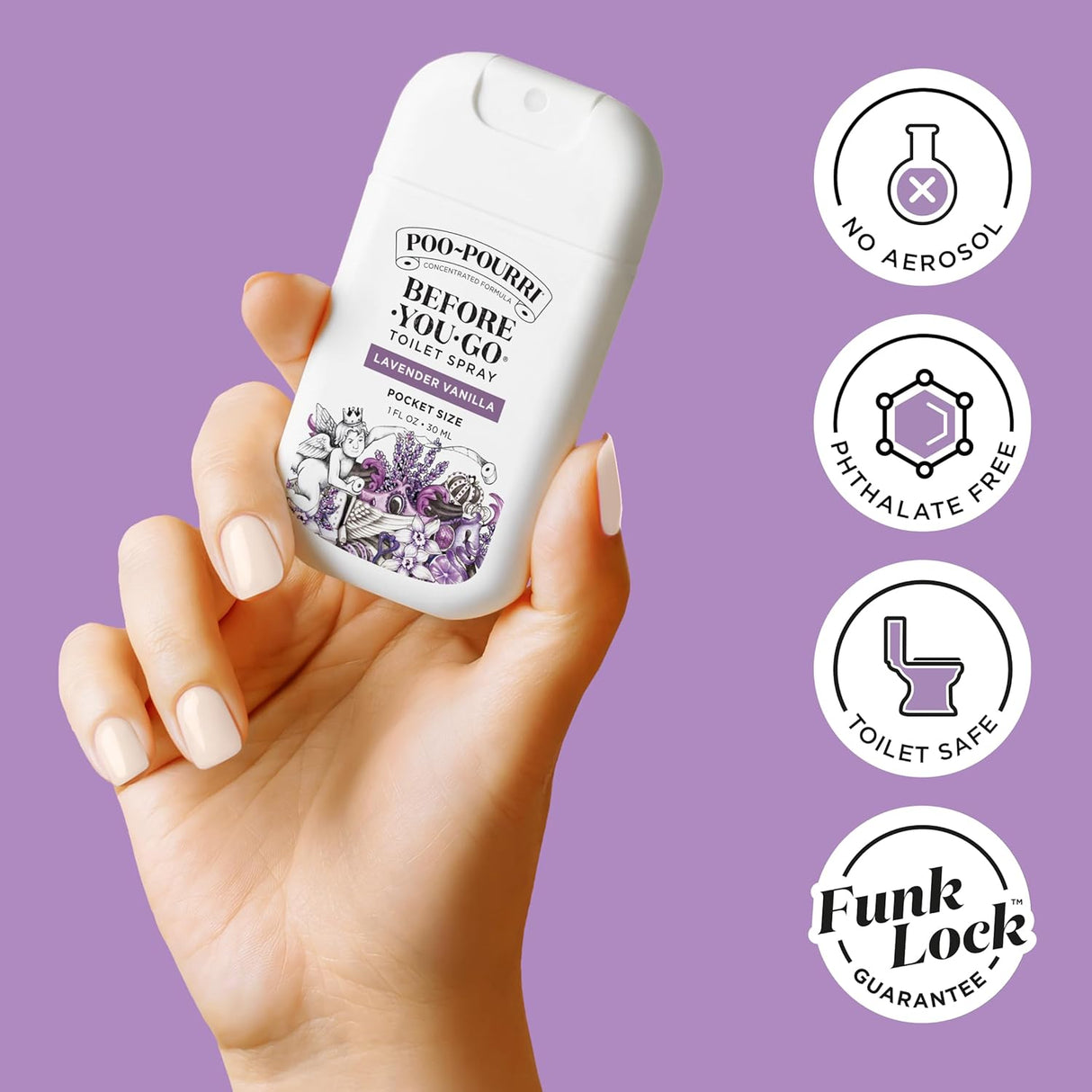 Poo~Pourri Before-You-Go Toilet Spray - Lavender Vanilla, 1 fl oz-848858026267-LR-357175-2-LR eShop