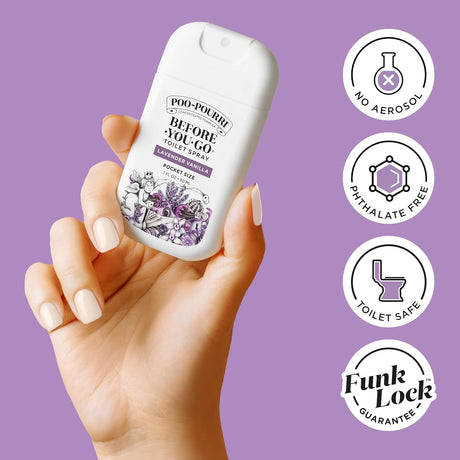 Poo~Pourri Before-You-Go Toilet Spray - Lavender Vanilla, 1 fl oz-848858026267-LR-357175-2-LR eShop