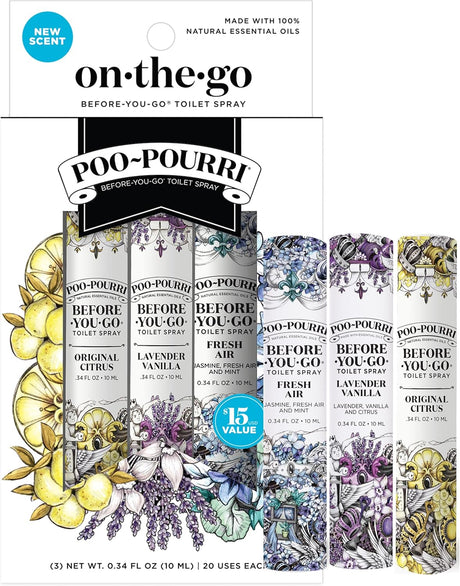 Poo~Pourri Before-You-Go Toilet Spray - On The Go Set, 3 count-848858021644-LR-358763-2-LR eShop