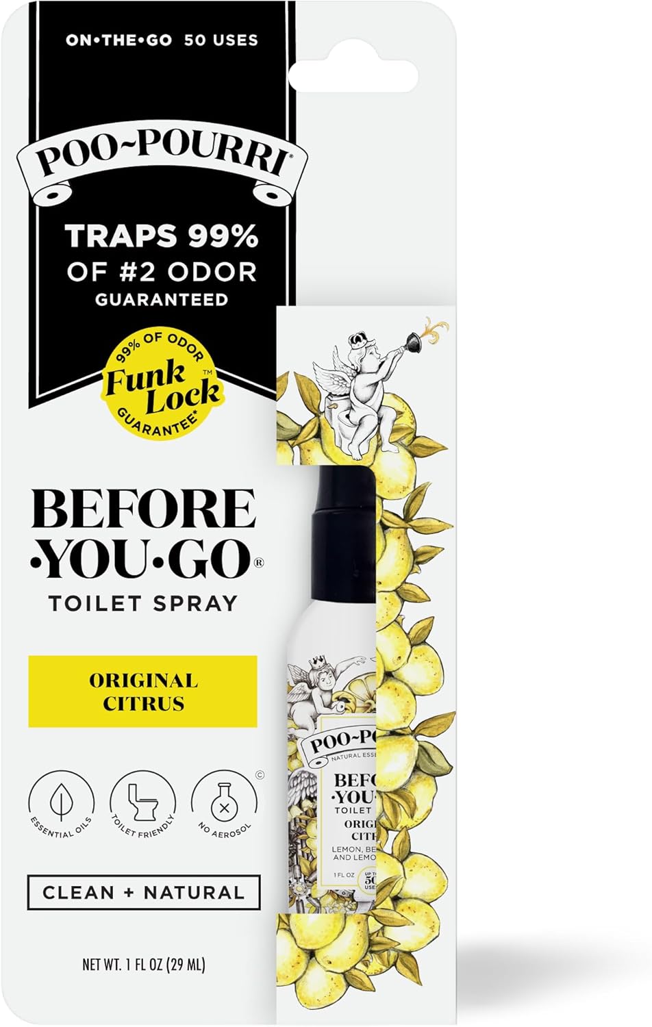 Poo~Pourri Before-You-Go Toilet Spray - Original Citrus, 1 oz-848858009710-LR-351423-2-LR eShop