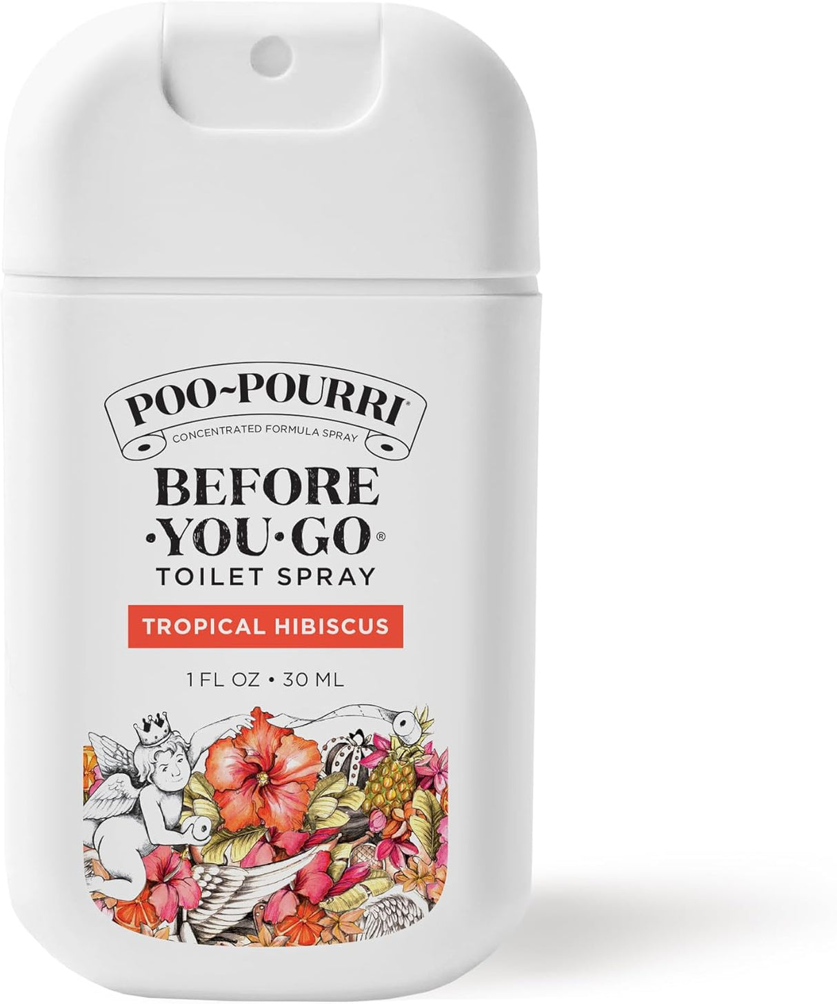 Poo~Pourri Before-You-Go Toilet Spray - Tropical Hibiscus, 1 fl oz-848858026649-LR-357176-1-LR eShop
