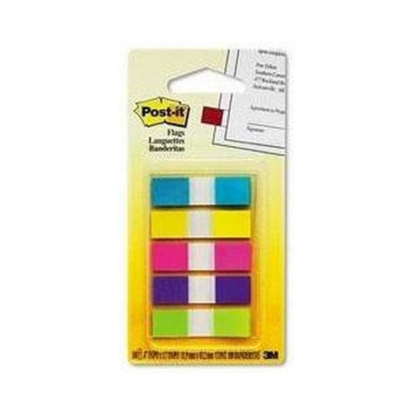 Post-it Flags, Assorted Bright Colors, .5 in. Wide, 100 Flags/On-the-Go Dispenser-021200729775-LR-179618-1-LR eShop