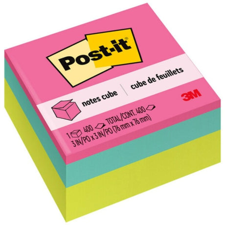 Post-It Notes Cube 3 Colors - 400 Sheets-0638060927854-LR-354261-2-LR eShop
