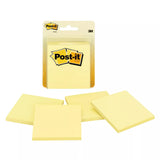 Post-it Sticky Notes 4 Pad Pack, 3" x 3" - Canary Yellow-021200569005-LR-110959-1-LR eShop