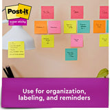 Post-it Super Sticky Notes 3 Note Pads, 3" x 3" - Supernova Neons-021200528262-LR-179616-5-LR eShop