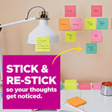 Post-it Super Sticky Notes Single Lined Pad - Energy Boost Collection, 4" x 4"-021200468551-LR-300779-5-LR eShop