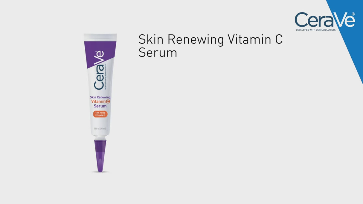 CeraVe Skin Renewing Vitamin C Serum, 1 oz