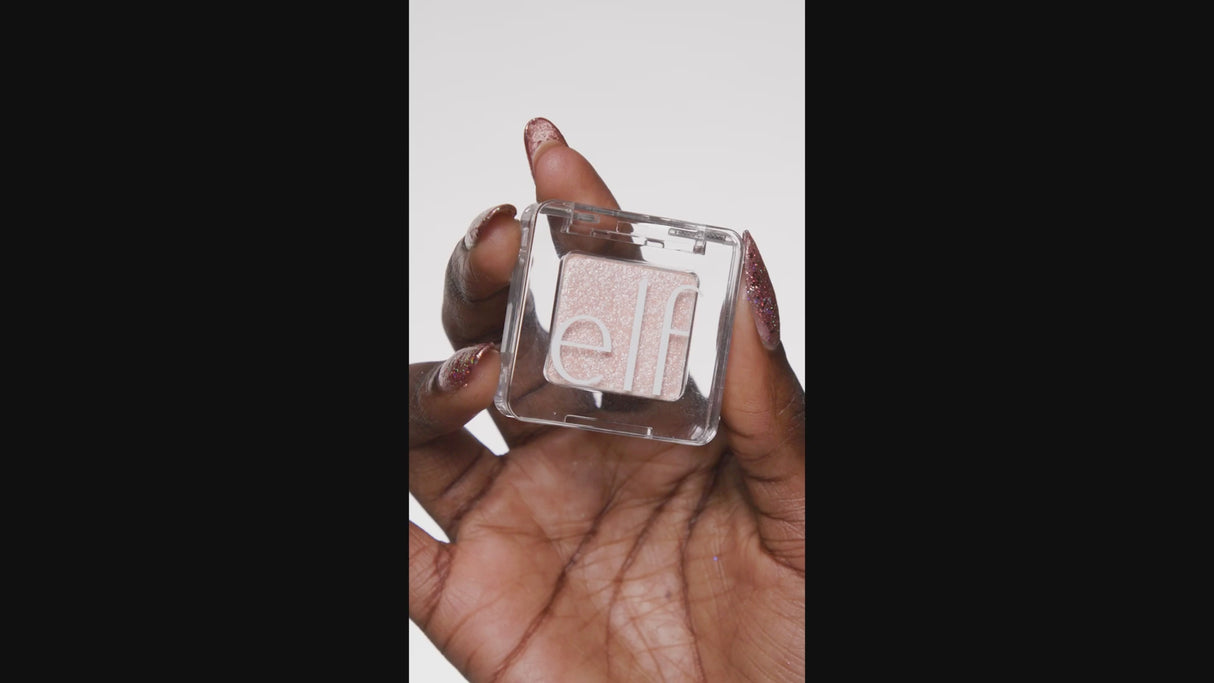 e.l.f. Fine as Fleck Glitter Eyeshadow - Pop Off Pink, 0.07 oz
