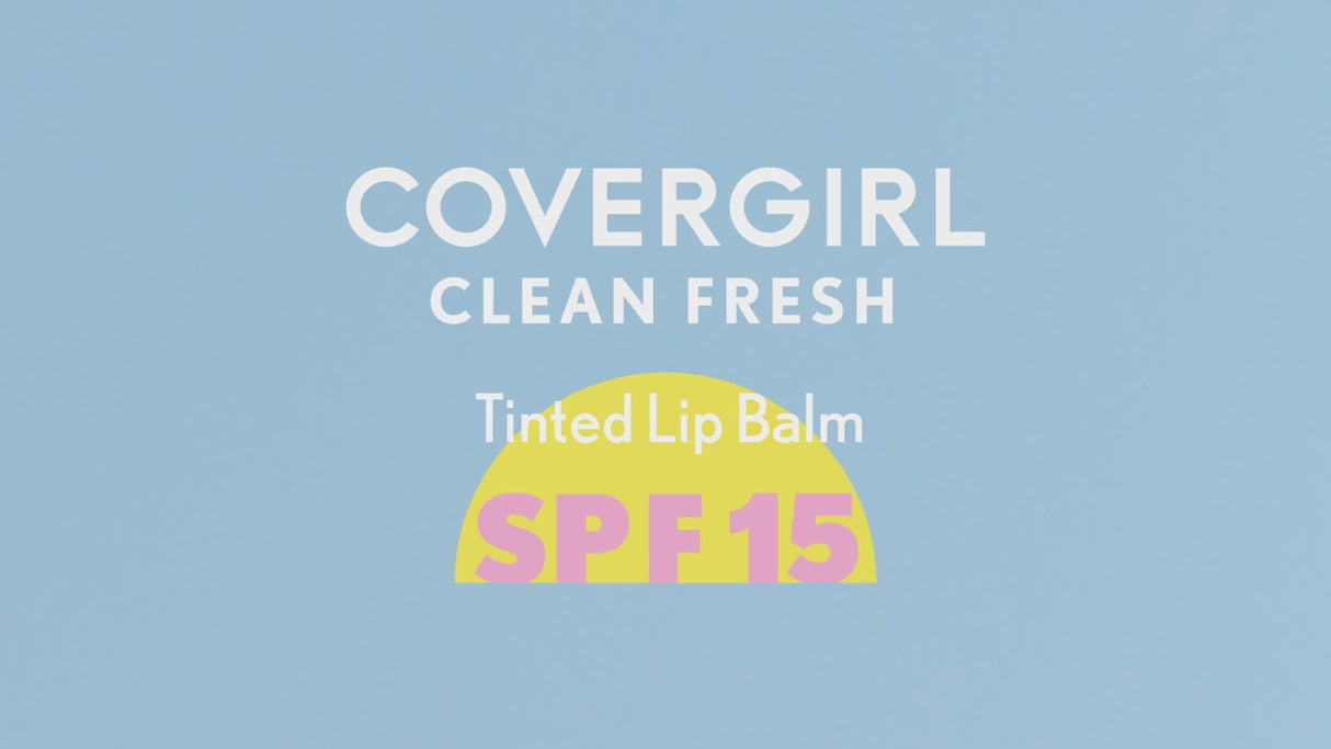 COVERGIRL Clean Fresh Tinted Lip Balm SPF - 10 You Make Me Blush, 0.14 oz