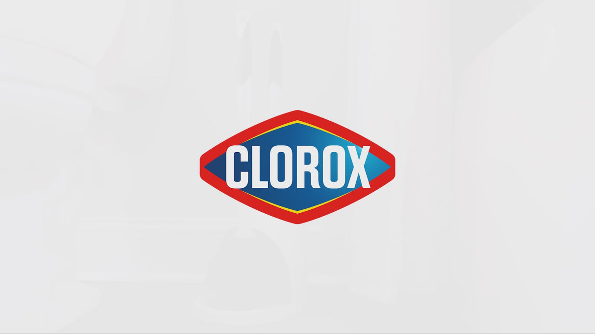 Clorox Plunger & Toilet Brush with Carry Caddy