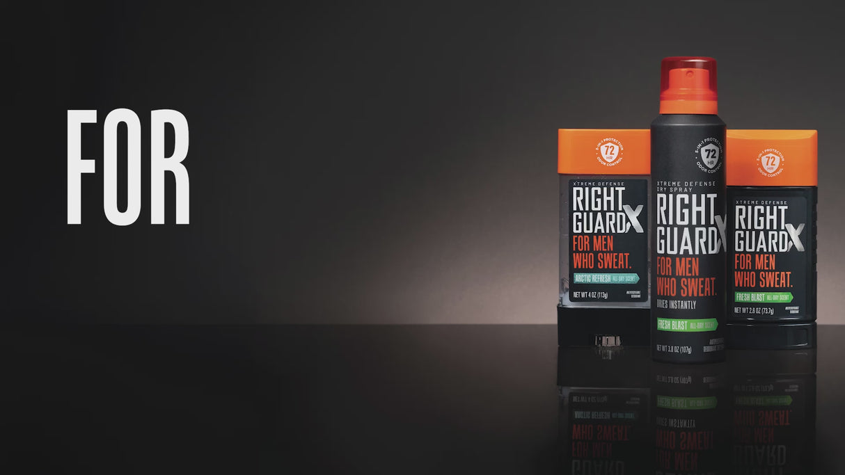 Right Guard Xtreme Defense Antiperspirant & Deodorant - Fresh Blast, 0.5 oz