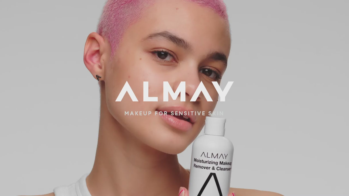 ALMAY Moisturizing Makeup Remover & Cleanser, 4 oz