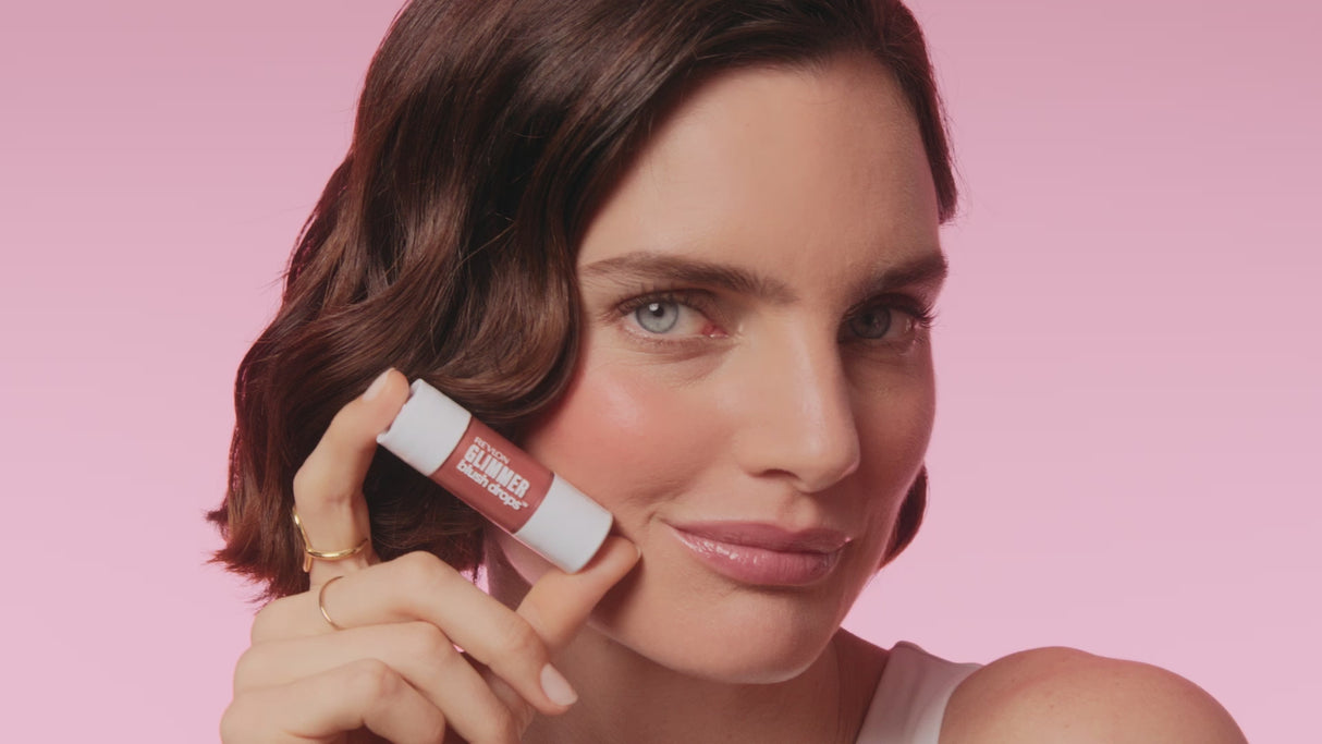 REVLON Glimmer Blush Drops Liquid Cheek Color - 102 Pink It Over