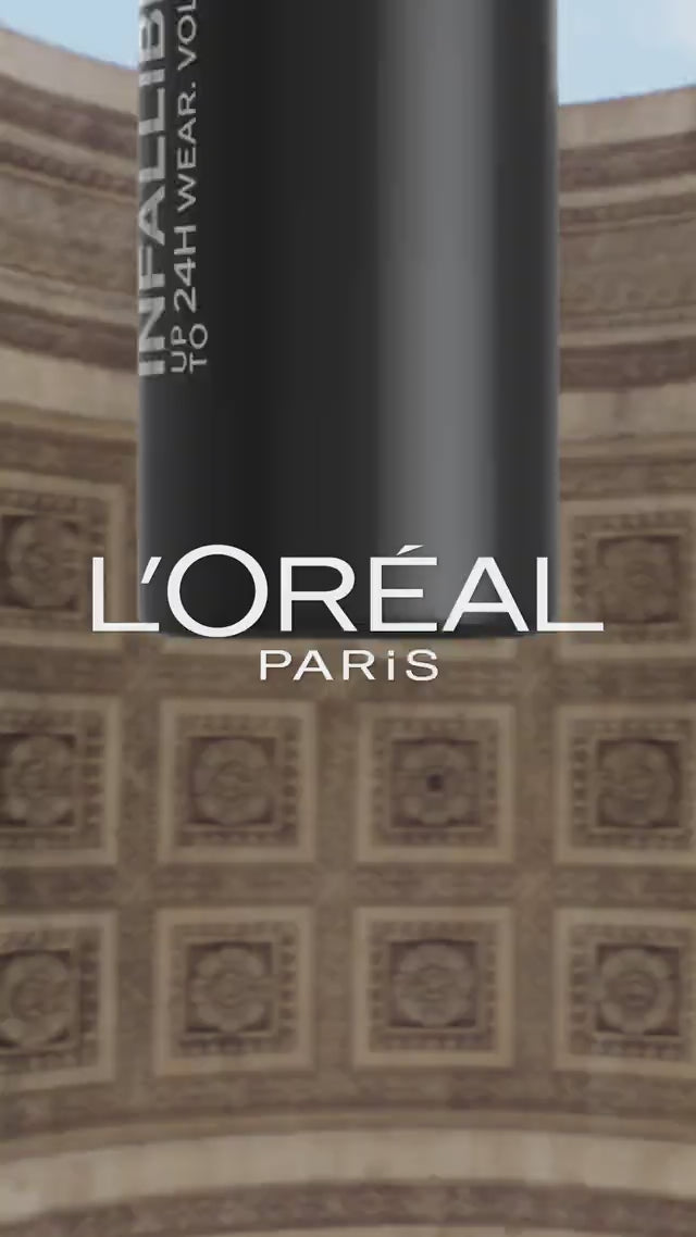 L'ORÉAL PARIS Infallible Volumizing 24H Wear Brow Mascara, 007 Blonde, 0.13 fl oz