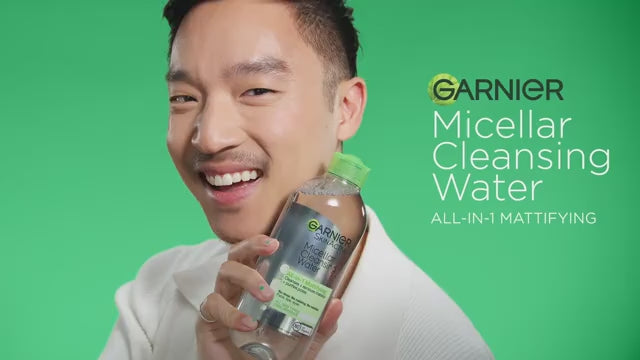 Garnier SkinActive Micellar Cleansing Water - All-In-1 Mattifying, 13.5 oz