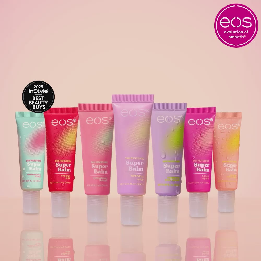 eos 24H Moisture Super Balm - Raspberry Kiwi Splash