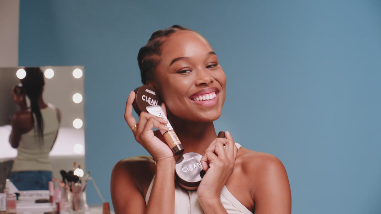 COVERGIRL Clean Invisible Foundation - 190 Deep Bronze