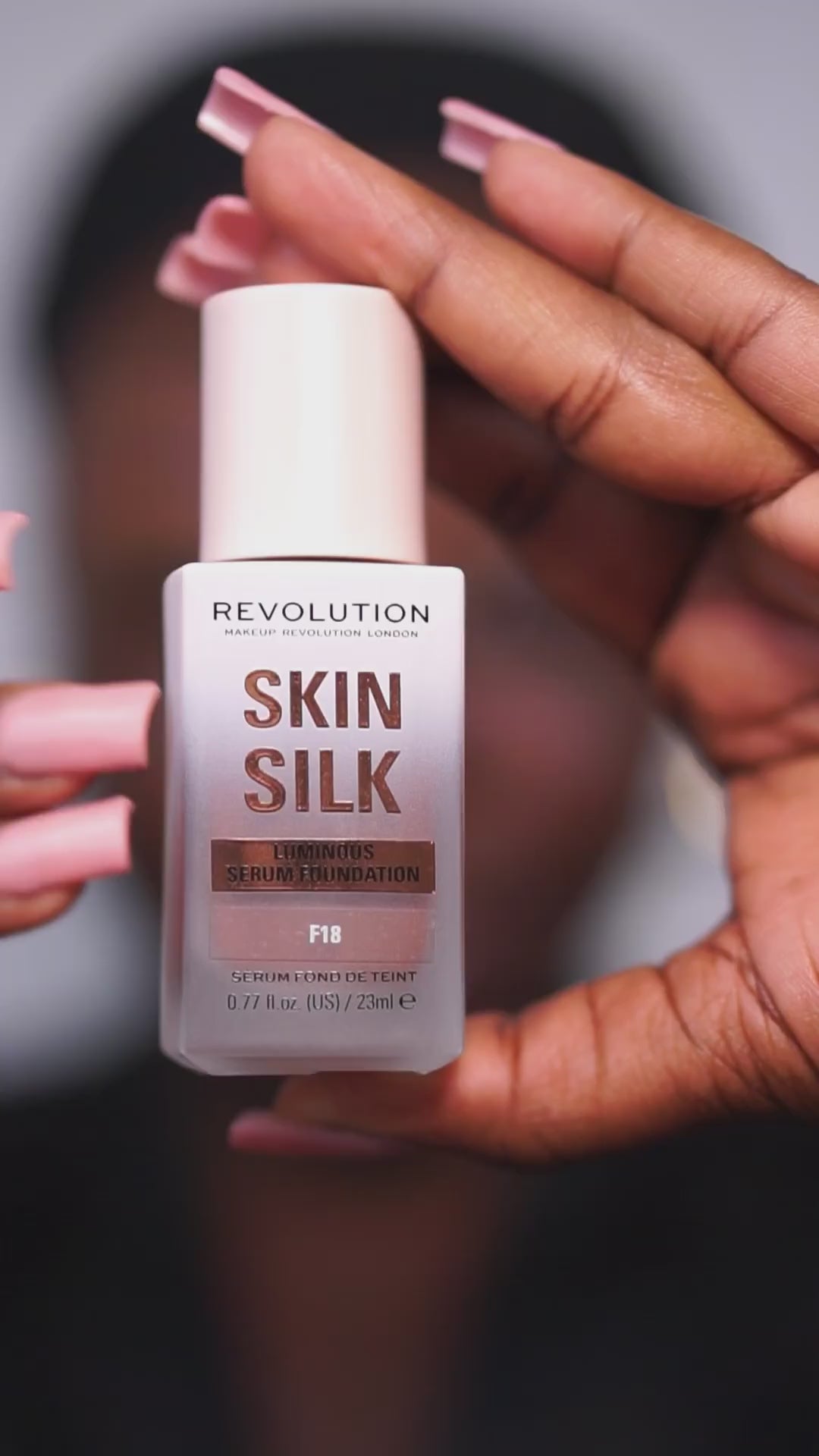 REVOLUTION Skin Silk Radiant Satin Serum Foundation - F10N