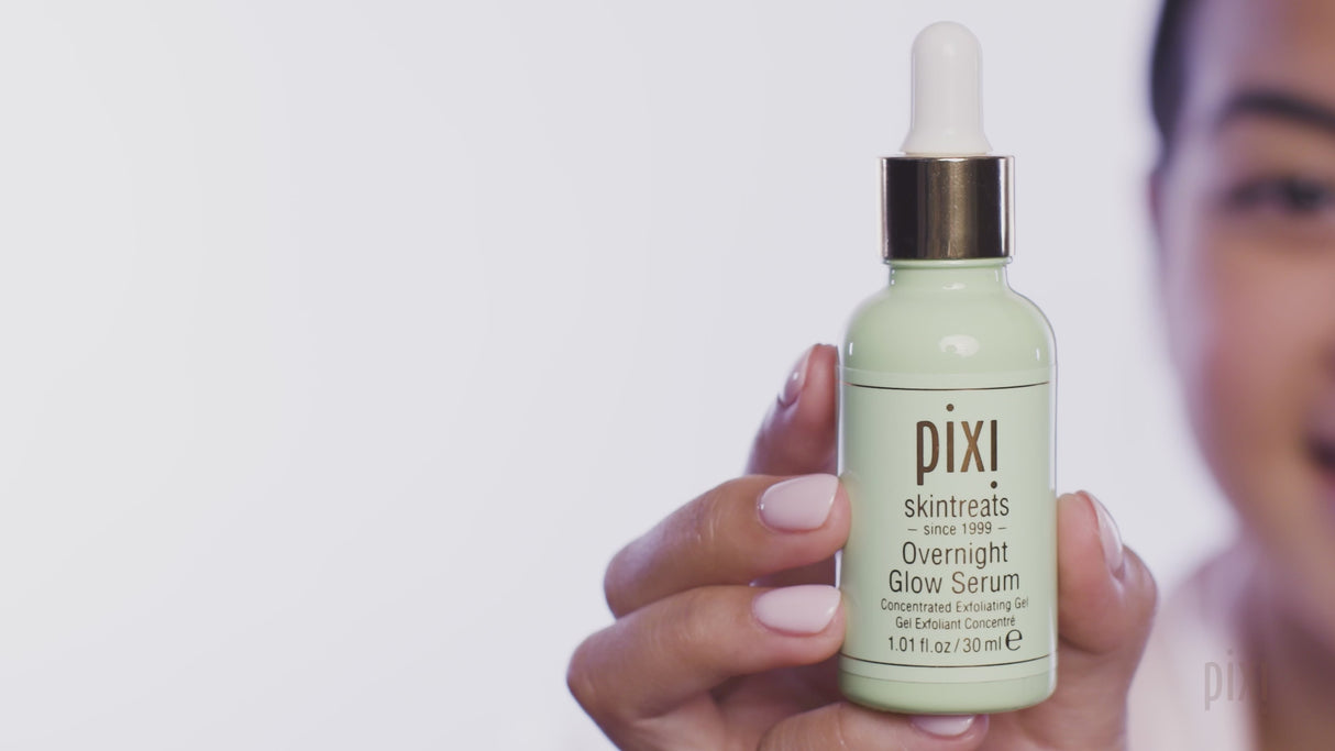 pixi skintreats Overnight Glow Serum Concentrated Exfoliating Gel, 1 oz