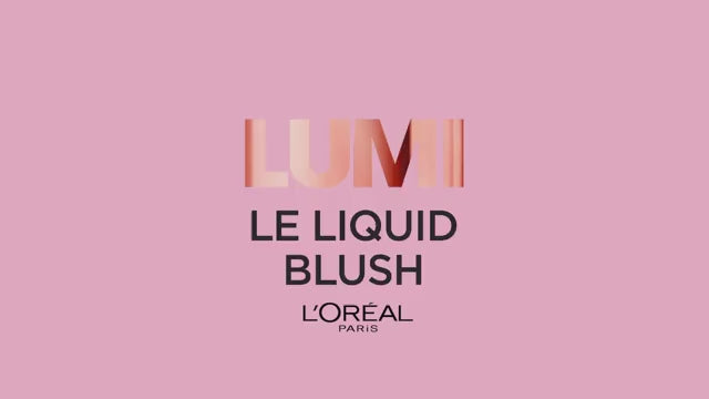 L'ORÉAL PARIS Lumi Le Liquid Blush, Intense Liquid Pigments, 605 Dewy Bright Pink, 0.33 fl oz