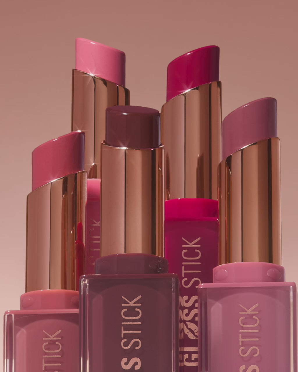 REVOLUTION Pout Lip Gloss Stick - Chocolate Ganache, 0.10 oz