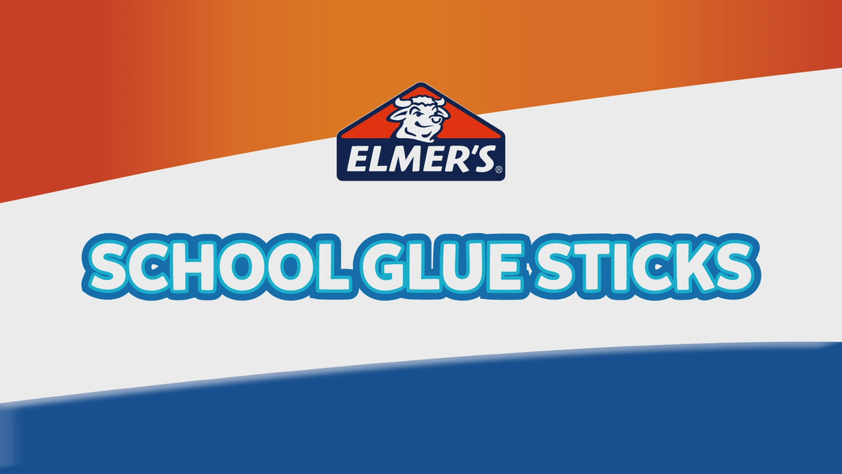 ELMER'S Washable School Glue Stick - Disappearing Purple, 0.77 oz