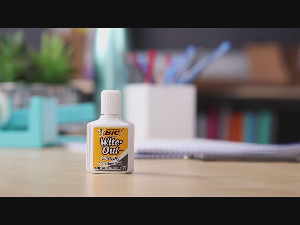 BiC Wite-Out Correction Fluid, 0.7 oz