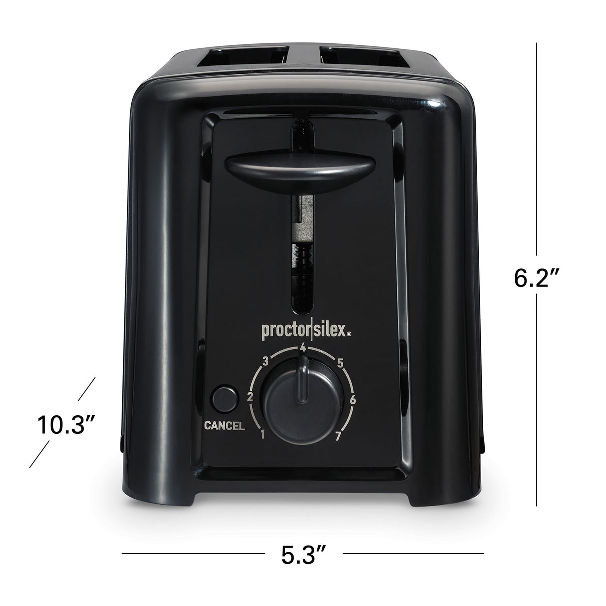 Proctor Silex 2 Slice Toaster - Black-022333226247-LR-350837-8-LR eShop