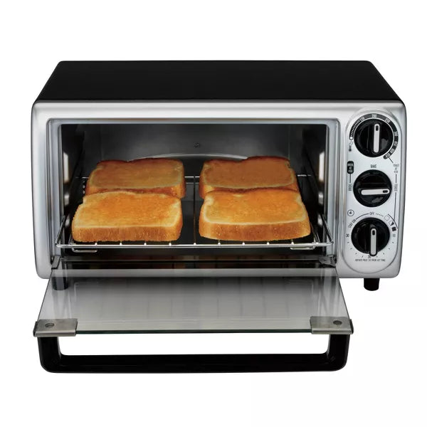 Proctor Silex 4-Slice Toaster Oven - Black-022333311226-LR-350839-3-LR eShop