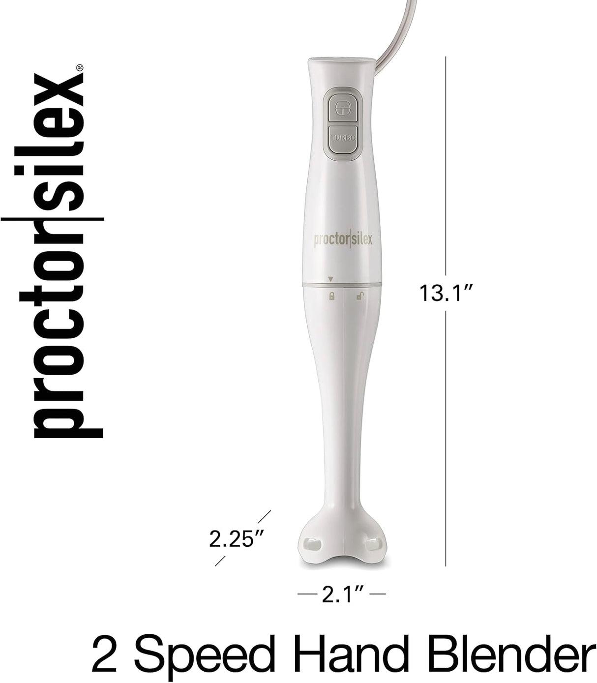 Proctor Silex Electric 2-Speed Immersion Blender - White-022333597392-LR-350838-8-LR eShop