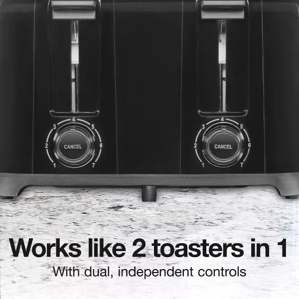 Proctor Silex Four Slice Toaster - Black-022333242155-LR-350844-3-LR eShop