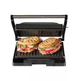 Proctor Silex Indoor Nonstick Metal Panini Grill - Black-022333254400-LR-350834-3-LR eShop