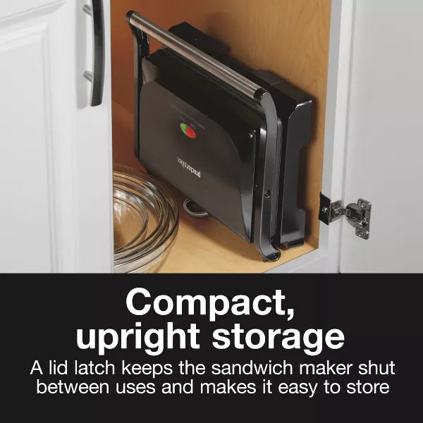Proctor Silex Indoor Nonstick Metal Panini Grill - Black-022333254400-LR-350834-8-LR eShop
