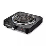 Proctor Silex Single Burner Metal Hot Plate - Black-022333341056-LR-344055-5-LR eShop