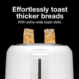 Proctor Silex Wide-Slot 2-Slice Toaster - White-022333222164-LR-350842-8-LR eShop
