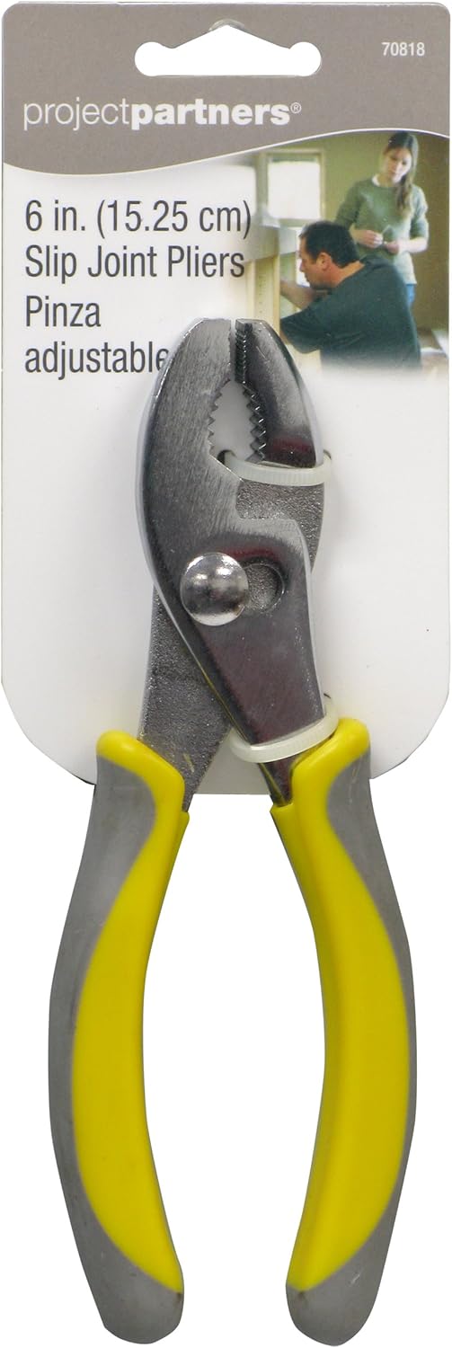 Project Partners Heavy Duty Slip Joint Pliers, 6"-035794708184-LR-275777-1-LR eShop